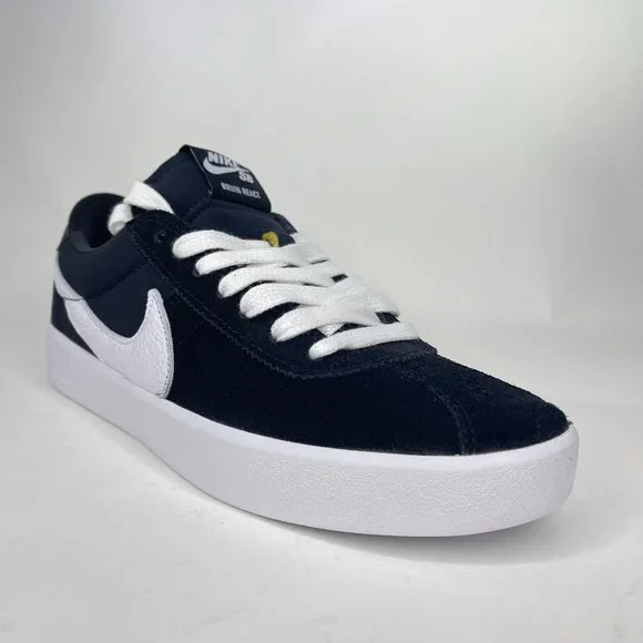 Nike | Shoes | Nike Sb Bruin React Black White Suede Skate  display picture 1